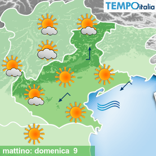 Mappa mattino per la giornata del 2026-08-09