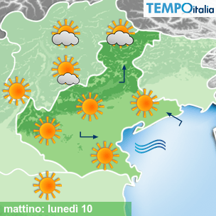 Mappa mattino per la giornata del 2026-08-10