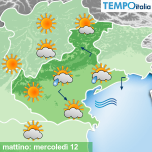 Mappa mattino per la giornata del 2026-08-12
