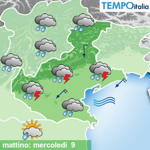 Mappa mattino per la giornata del 2026-09-09