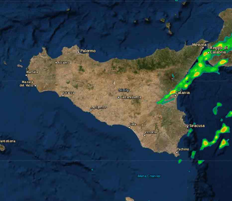 Ciclone mediterraneo meteo Sicilia coinvolto Notizie Meteo di TEMPO